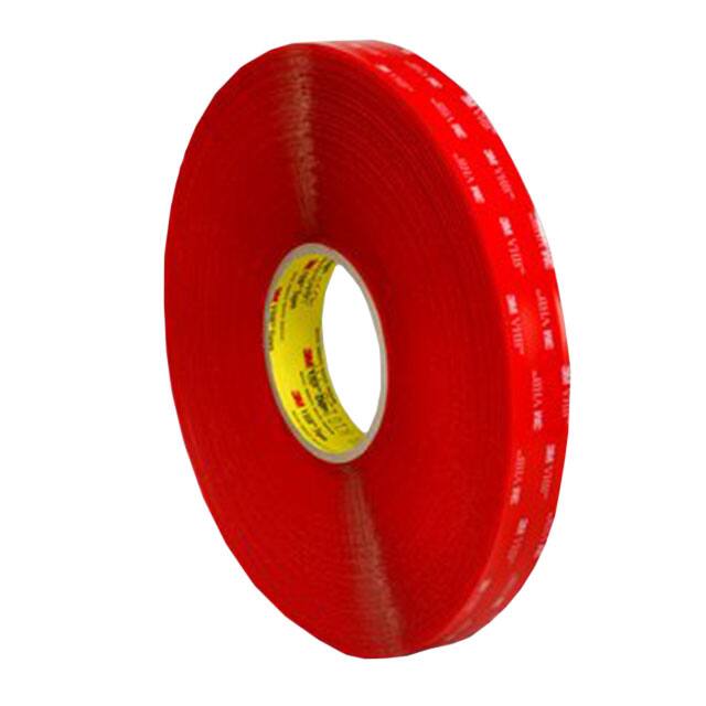 4910-1"X36YD TAPE DBL COATED CLEAR 1"X 36YDS