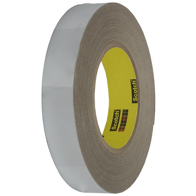 8437-1"X72YD TAPE DBL COATED SILVER 1"X 72YDS