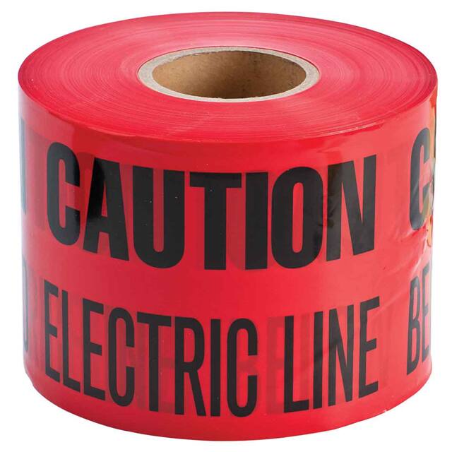 91296 IDENTOLINE UNDERGROUND WARNING T