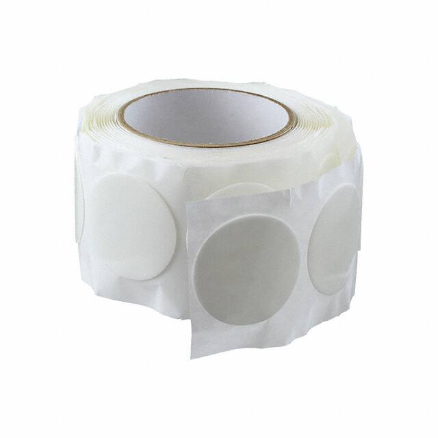 3M 4951 CIRCLE-2"-100 TAPE DBL COAT WHT 2" DIA 100/RL