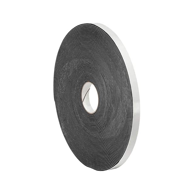 0.5-5-VF16B 1/16" THICK BLACK DOUBLE COATED