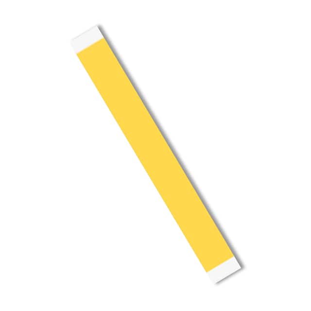 KD-0.75" X 2"-5 TAPE FILM AMBER 3/4" X 2"
