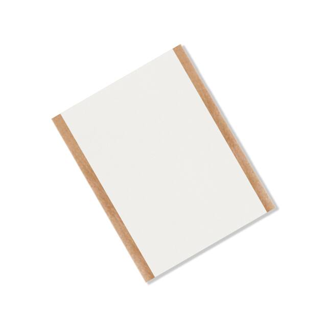 VF32W 2" X 3"-25 1/32" THICK WHITE DOUBLE COATED