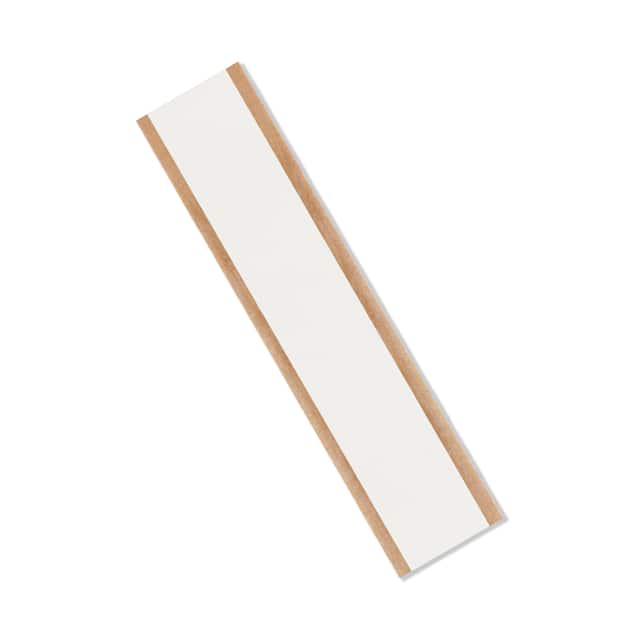 VF16W 1" X 7"-25 1/16" THICK WHITE DOUBLE COATED
