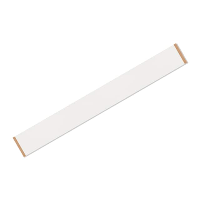 VF32W 1" X 8"-25 1/32" THICK WHITE DOUBLE COATED