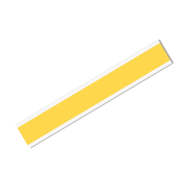 KD-10.5" X 1.25"-25 TAPE FILM AMBER 1 1/4" X 10 1/2"