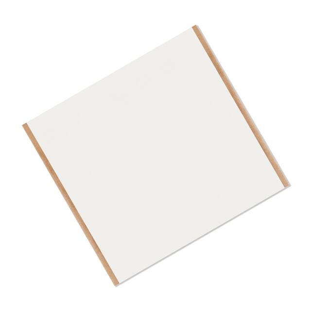 VF16W 6" X 6"-10 1/16" THICK WHITE DOUBLE COATED