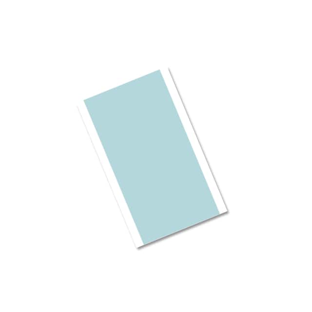 TC241 24MM X 72MM-216 TC241 WHITE 1/32" THICK DOUBLE C