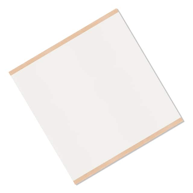 VF16W 7" X 7"-10 1/16" THICK WHITE DOUBLE COATED