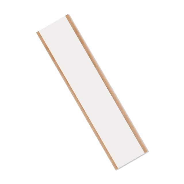 VF16W 1.5" X 10"-25 1/16" THICK WHITE DOUBLE COATED