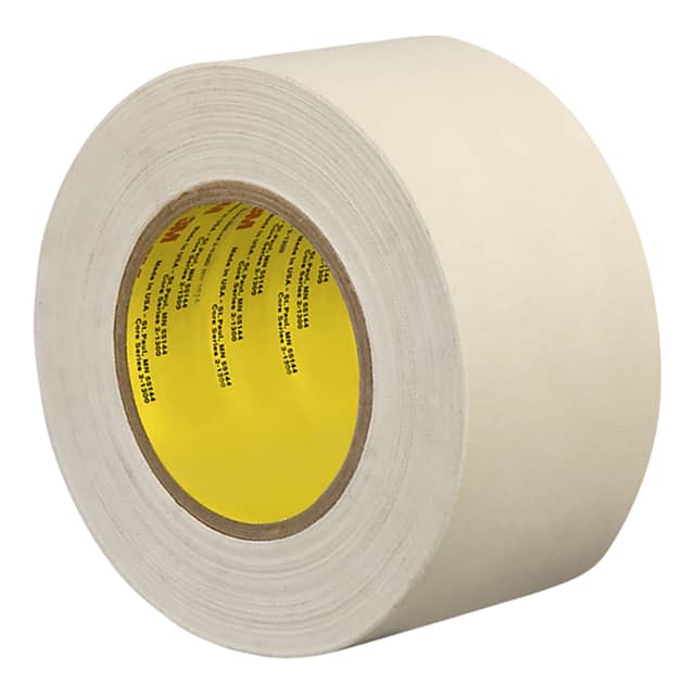 175-2.5" X 60YD WHITE SINGLE COATED COTTON CLOTH