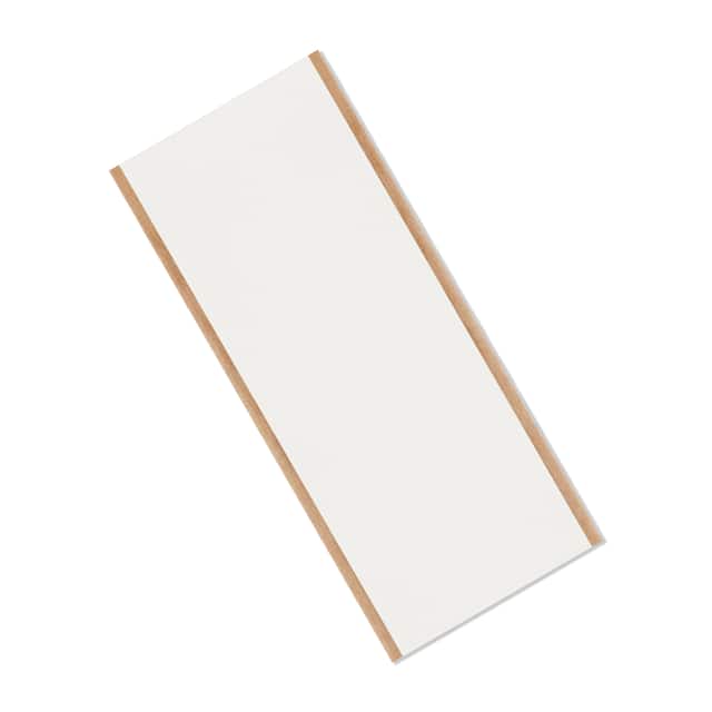 VF16W 3" X 9"-25 1/16" THICK WHITE DOUBLE COATED