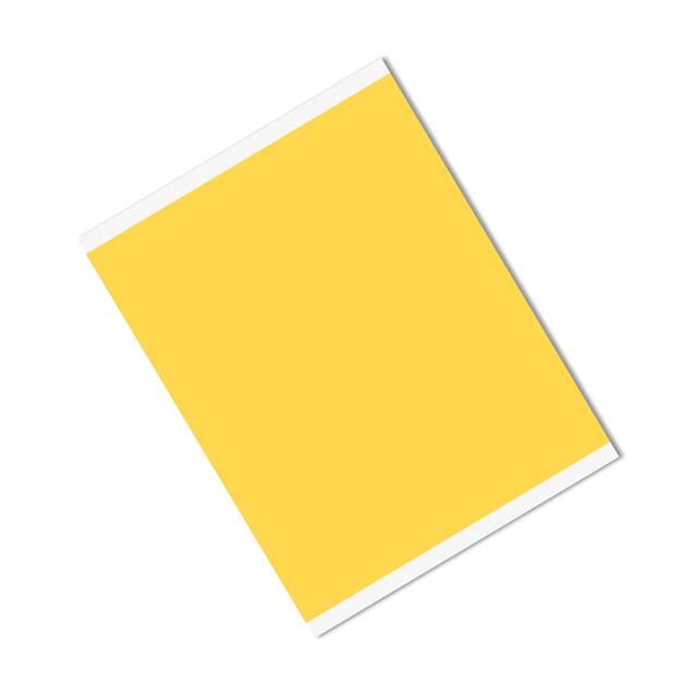 KD-6" X 7.25"-25 TAPE FILM AMBER 6" X 7 1/4"