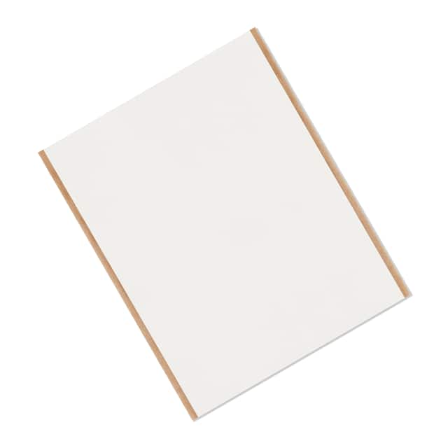 VF16W 5" X 7"-25 1/16" THICK WHITE DOUBLE COATED