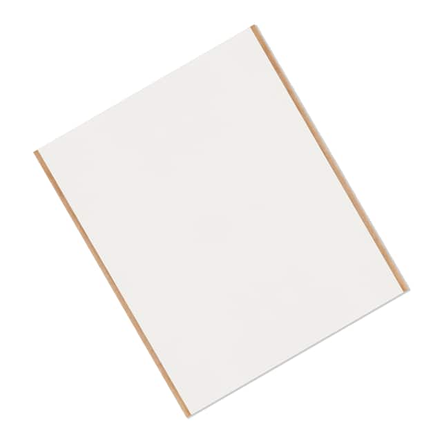 VF16W 9" X 10"-10 1/16" THICK WHITE DOUBLE COATED