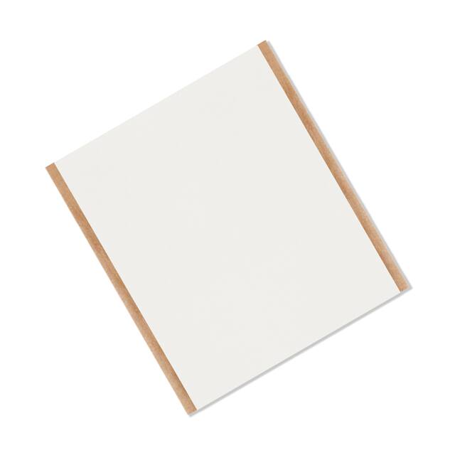 VF32W 5" X 7"-25 1/32" THICK WHITE DOUBLE COATED