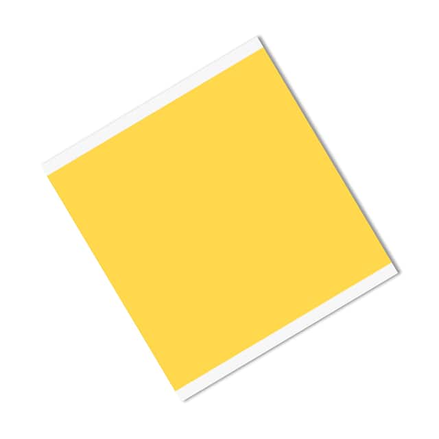 KD2-6" X 6"-25 TAPE MASKING AMBER 6" X 6"