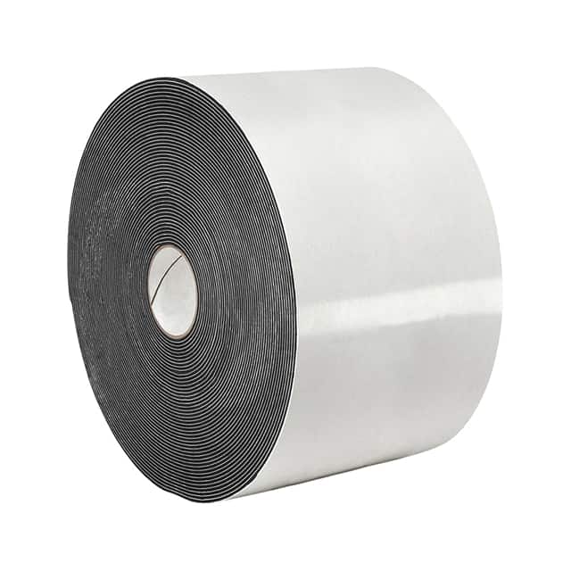 8-5-VF16B 1/16" THICK BLACK DOUBLE COATED