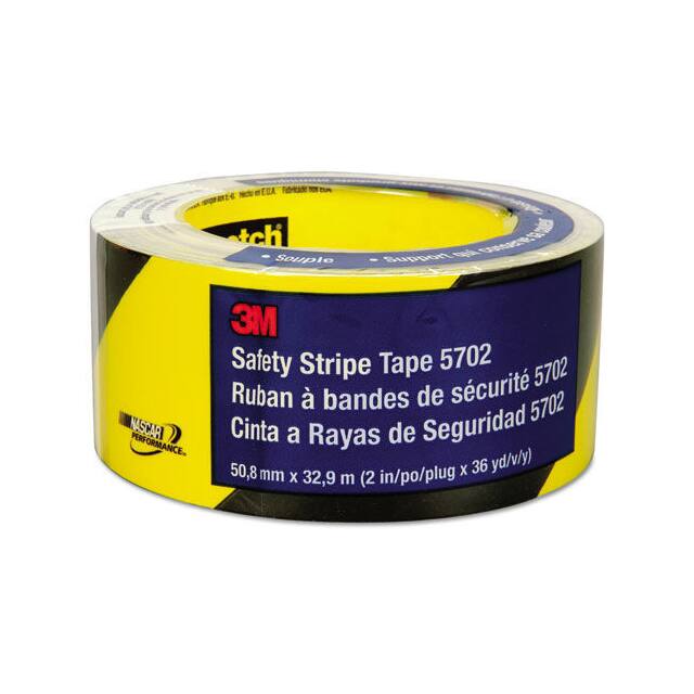 7010335133 CAUTION STRIPE TAPE, 2"W X 108'L