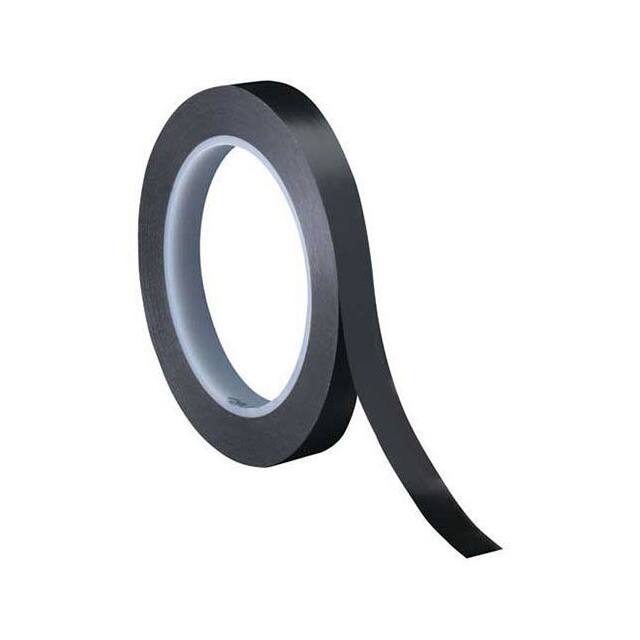 T9614713PKB VINYL TAPE 1/4X36 YDS 5.2 MIL, 3