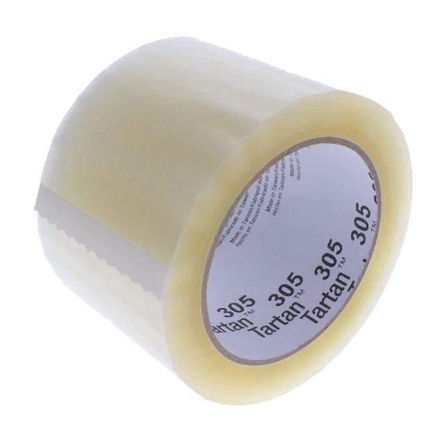 305-72MMX100M-CLEAR TAPE BOX SEALING 2.83"X 109.3YD
