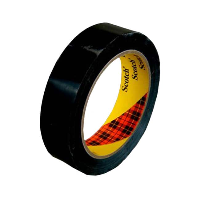 690-BLACK-12MMX66M TAPE FILM BLACK 0.47"X 72YDS