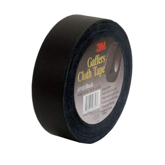 6910-BLACK TAPE GAFFERS BLACK 1.89"X 60YDS