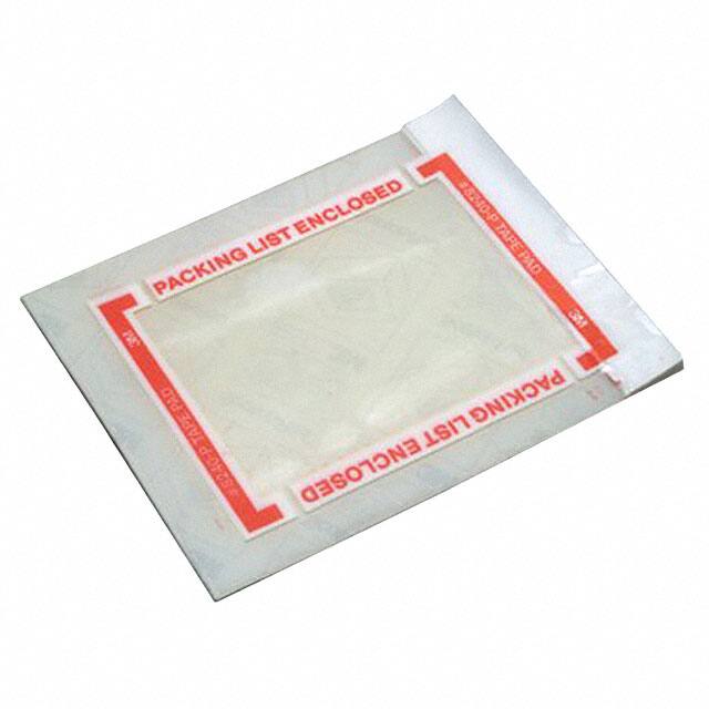 8240P-5"X6" TAPE POUCH PRINT CLR/ORG 5"X 6"