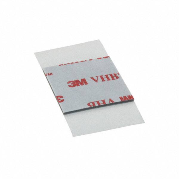 5-4941-1S TAPE DBL COATED GRAY 1"X 1"