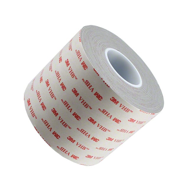 3-5-4941 TAPE DBL COATED GRAY 3"X 5YDS