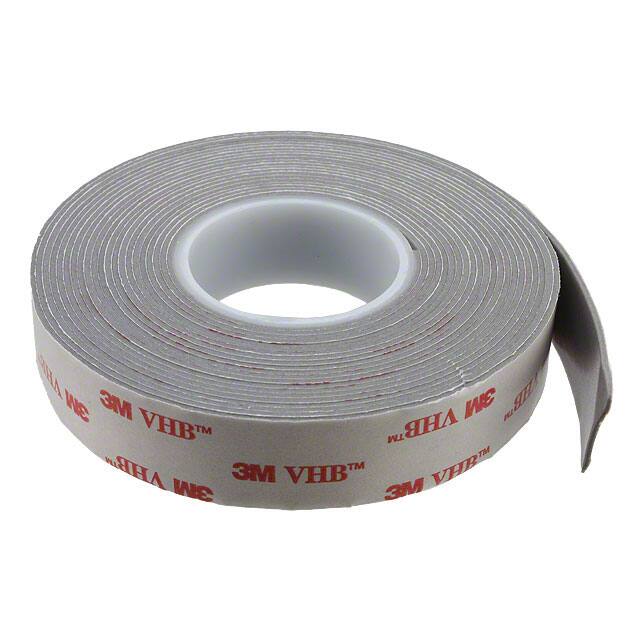 3/4-5-4941 TAPE DBL COATED GRAY 3/4"X 5YDS
