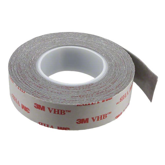 3/4-5-4936 TAPE DBL COATED GRAY 3/4"X 5YDS