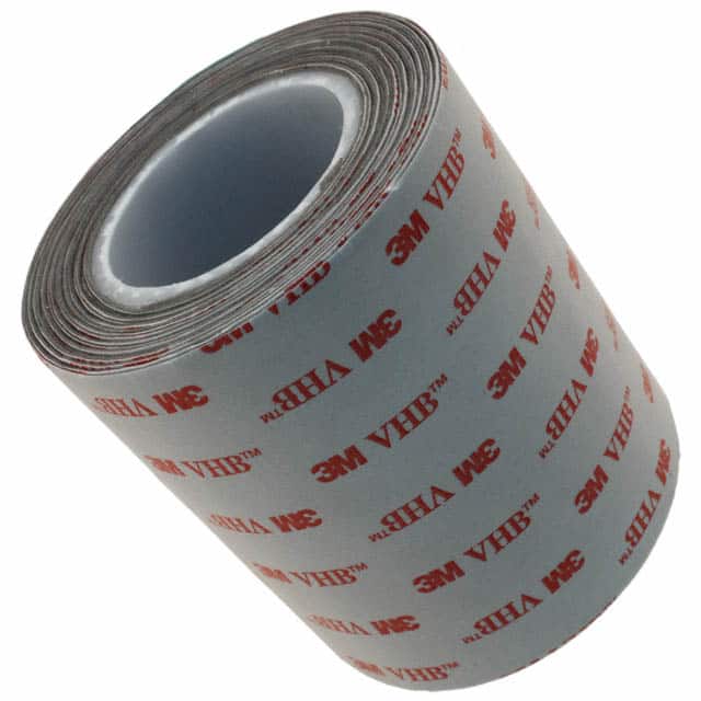3-5-4926 TAPE DBL COATED GRAY 3"X 5YDS