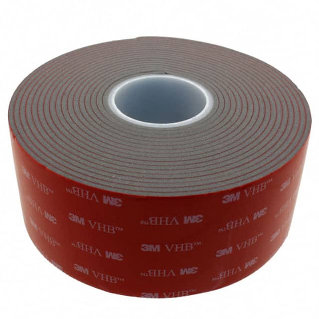 2-5-4991 TAPE DBL COATED GRAY 2"X 5YDS