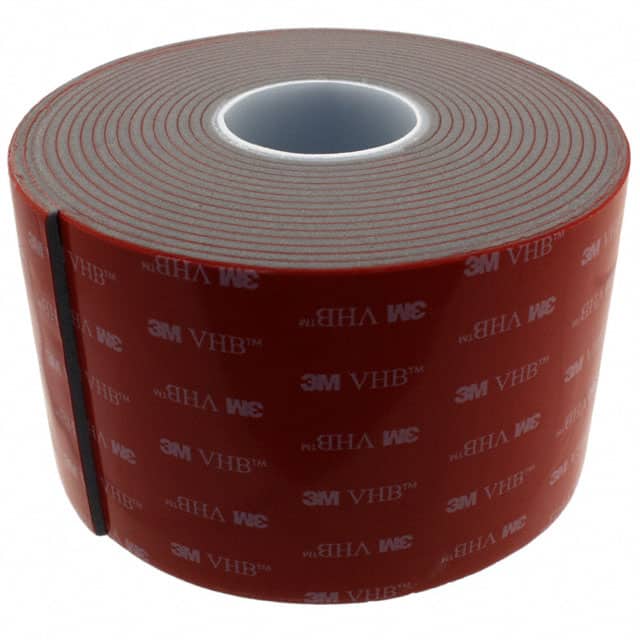 3-5-4991 TAPE DBL COATED GRAY 3"X 5YDS