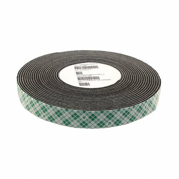1/2-5-4416B TAPE DBL COATED BLACK 1/2"X 5YDS