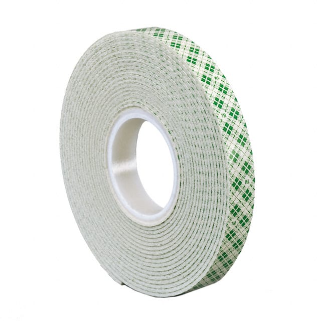 1/2-5-4416W TAPE DBL COATED WHITE 1/2"X 5YDS