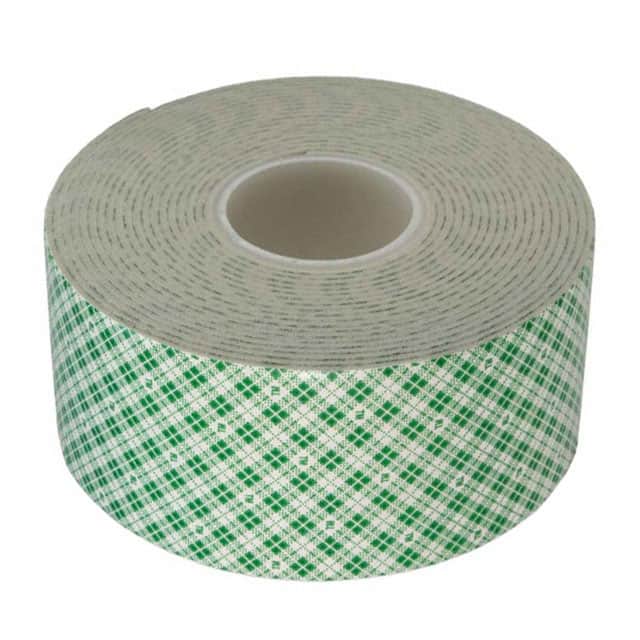 2-5-4416W TAPE DBL COATED WHITE 2"X 5YDS