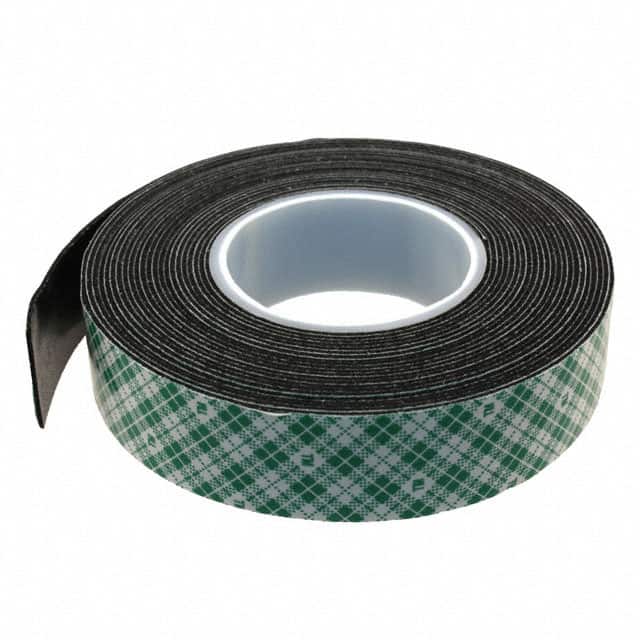 3/4-5-4432B TAPE DBL COATED BLACK 3/4"X 5YDS