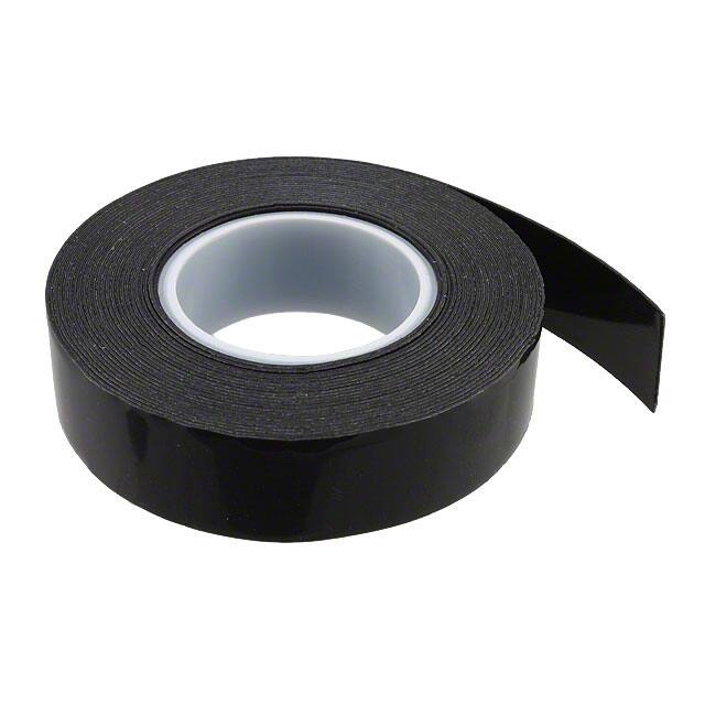 3/4-5-4929 TAPE DBL COATED BLACK 3/4"X 5YDS