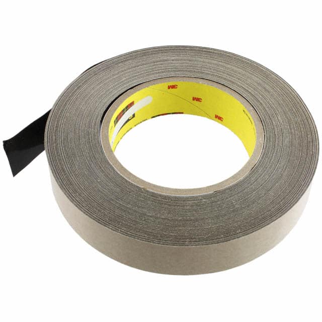 9629B-1-60 TAPE DBL COATED BLACK 1"X 20YDS