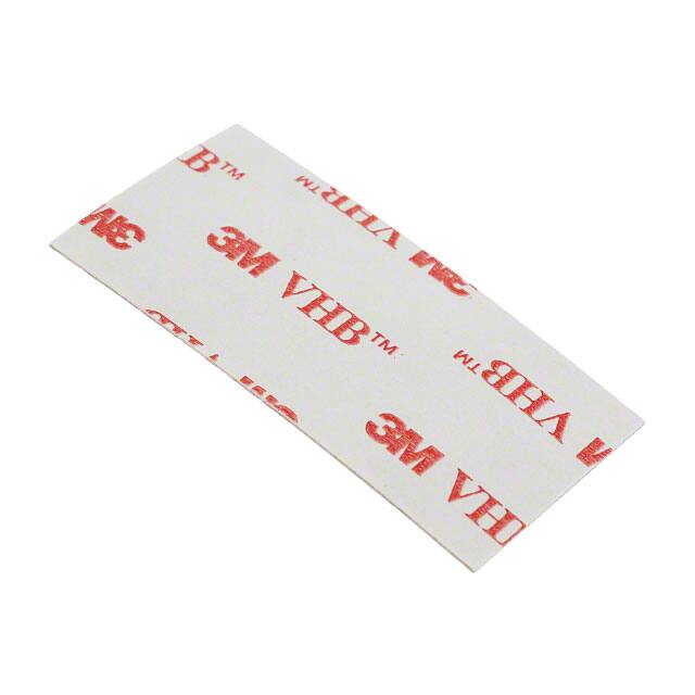 3M 4926 1" X 2"-100 TAPE DBL COATED GRY 1"X 2" 100PK