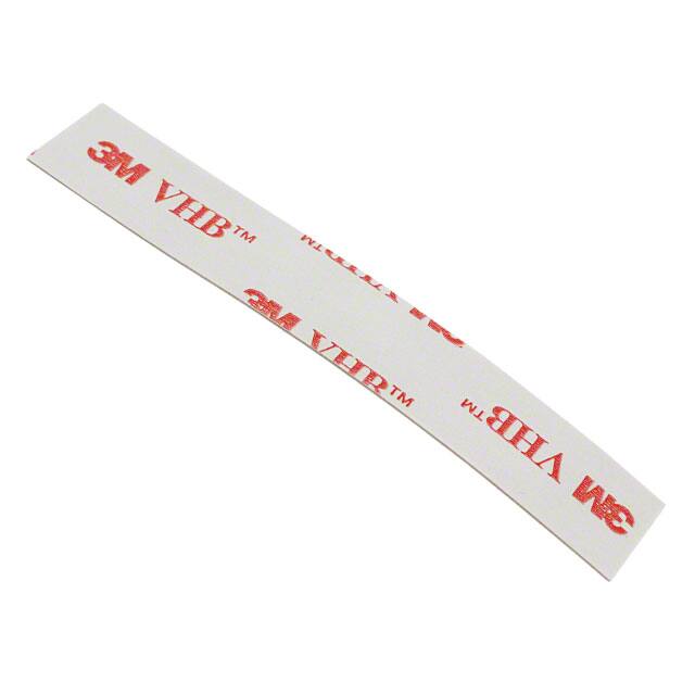 3M 4926 1/2" X 3"-100 TAPE DBL COAT GRY 1/2"X 3" 100PK