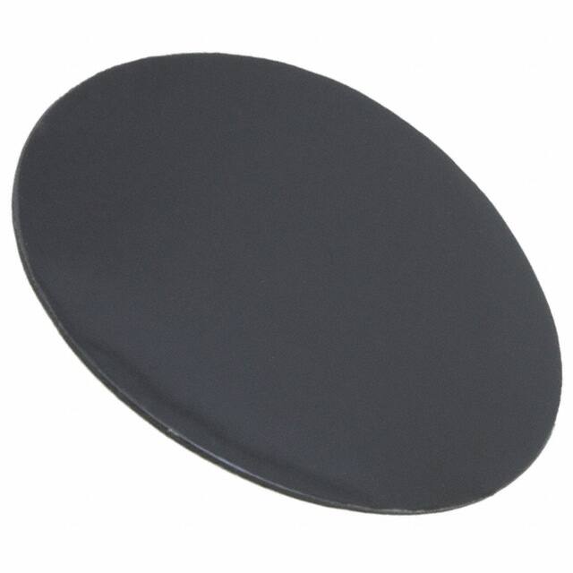 5-4929-1.5 TAPE DBL COAT BLK 1 1/2" DIA 5PK