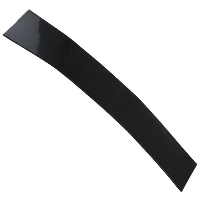 5-4929-3/4-4R TAPE DBL COATED BLK 3/4"X 4" 5PK