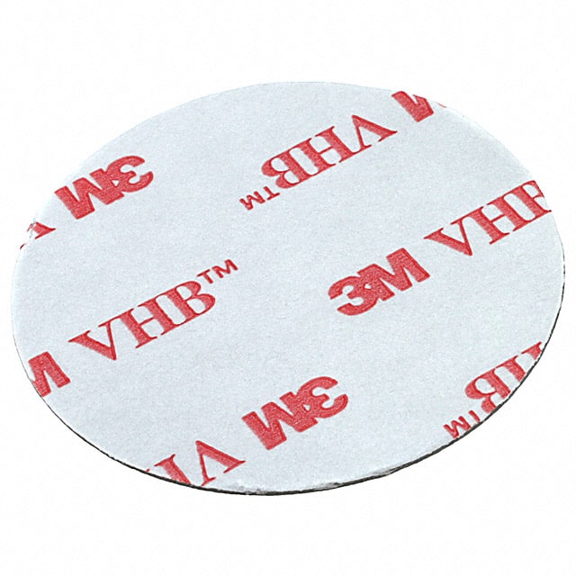 3M 4936 CIRCLE-1.5"-100 TAPE DBL COAT 1 1/2" DIA 100PK