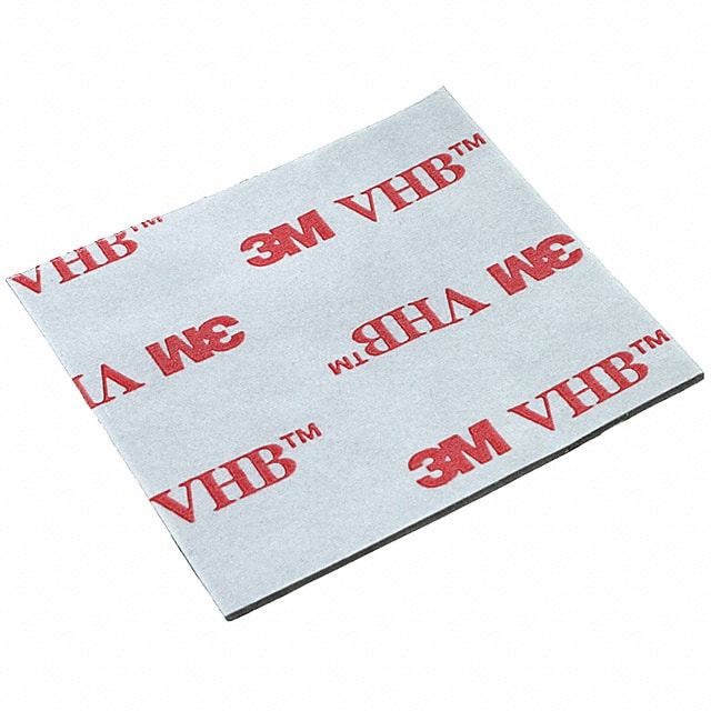 3M 4936 1.5"SQ-100 TAPE DBL COAT 1 1/2"X 1.5" 100PK