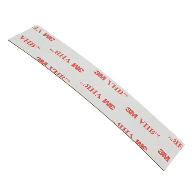 5-4936-1-4R TAPE DBL COATED GRAY 1"X 4" 5PK