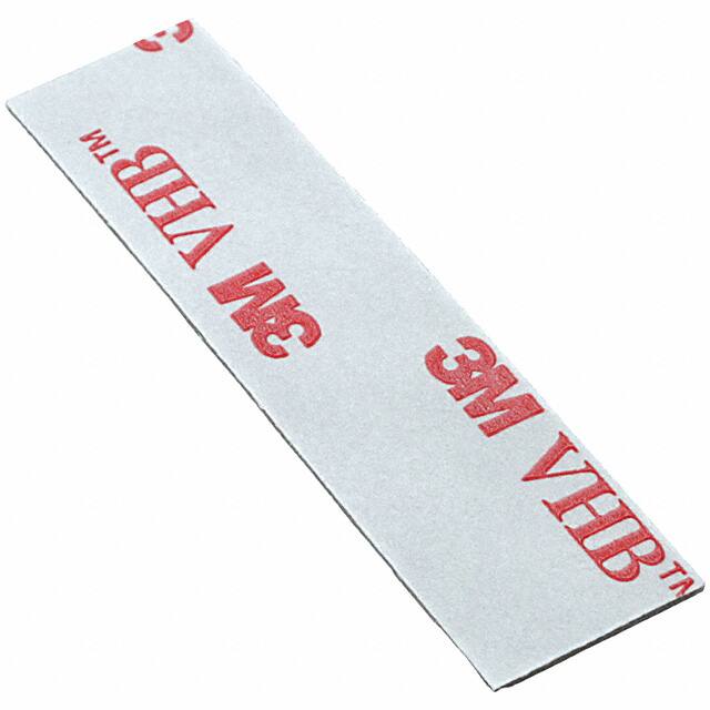 3M 4936 1/2" X 2"-100 TAPE DBL COAT GRY 1/2"X 2" 100PK