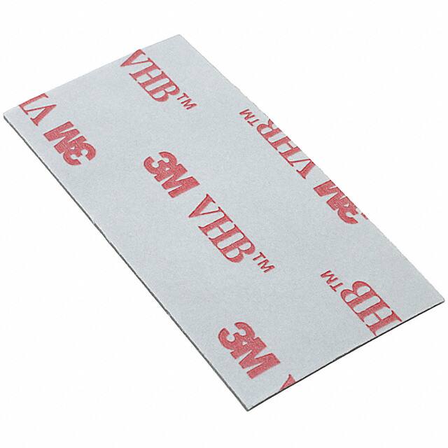 3M 4936 1" X 2"-100 TAPE DBL COATED GRY 1"X 2" 100PK